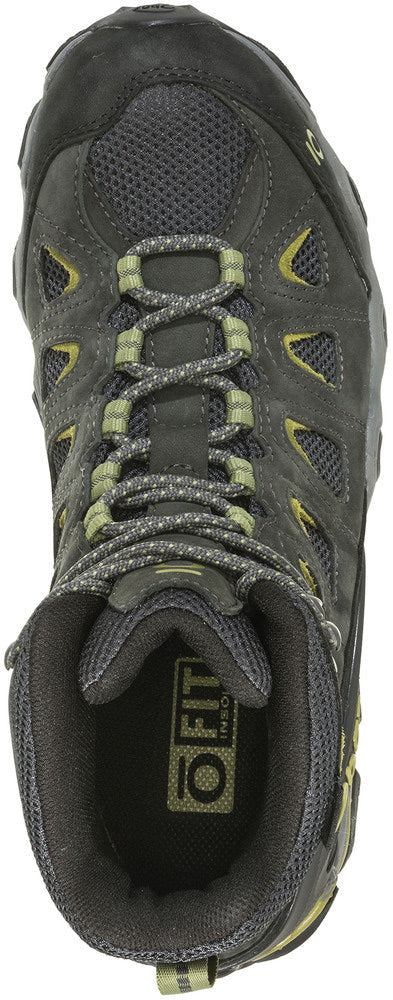 MEN'S OBOZ SAWTOOTH II MID WATERPROOF | DARK SHADOW / WOODBINE GREEN