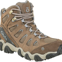 WOMEN'S OBOZ SAWTOOTH II MID WATERPROOF | BRINDLE / TRADEWINDS BLUE