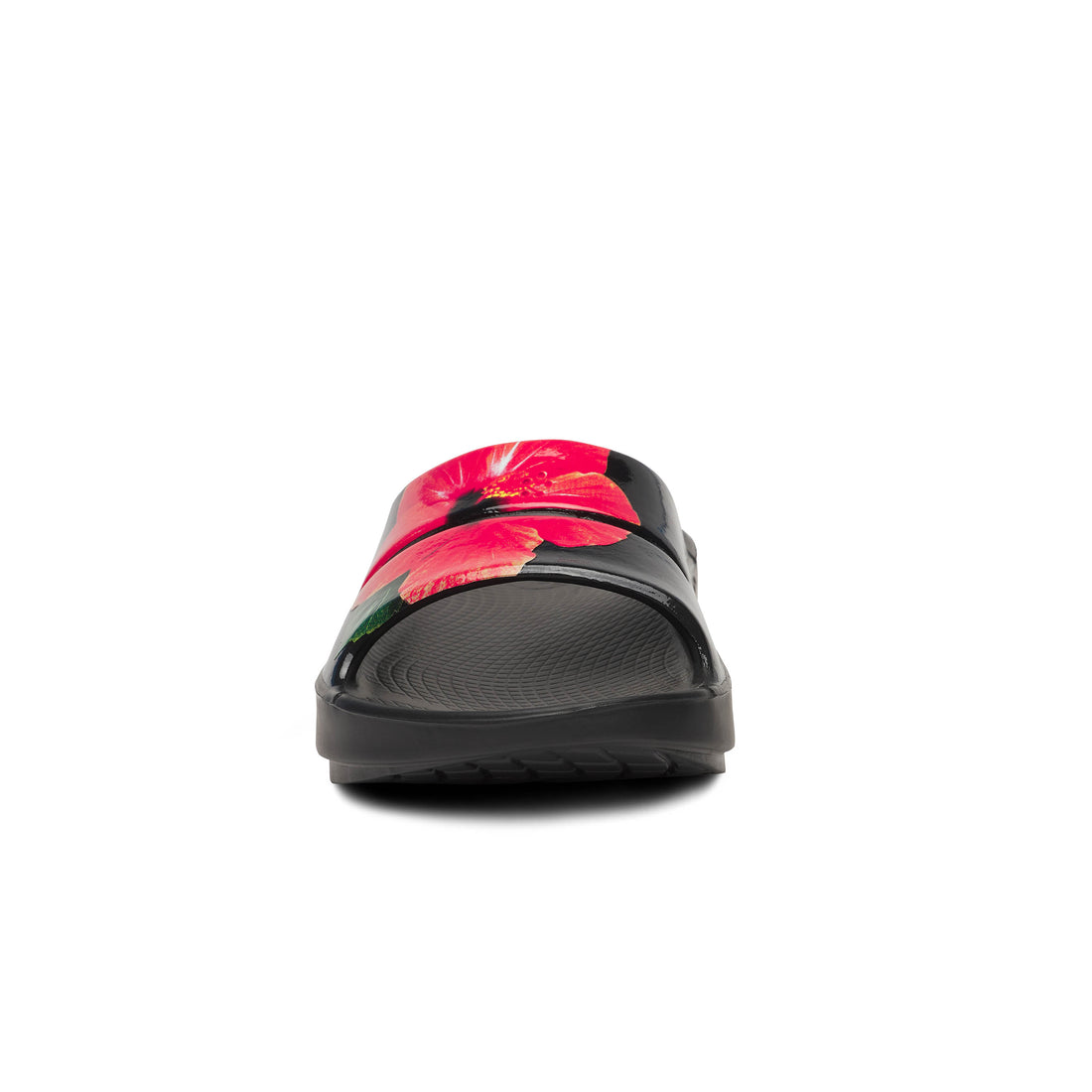 WOMEN'S OOFOS OOAHH LIMITED SLIDE SANDAL | HIBISCUS