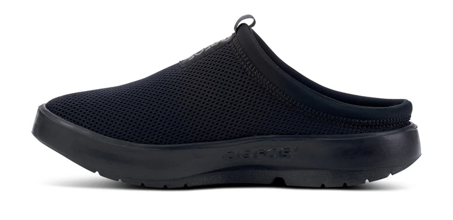 WOMEN'S OOFOS OOCOOZIE SPORT MULE | BLACK – Randy's Shoes