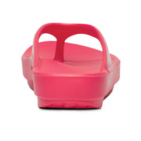 WOMEN'S OOFOS OOLALA SANDAL | NEON BERRY