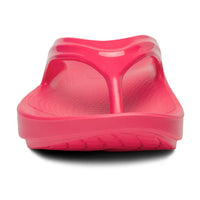 WOMEN'S OOFOS OOLALA SANDAL | NEON BERRY
