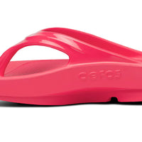 WOMEN'S OOFOS OOLALA SANDAL | NEON BERRY