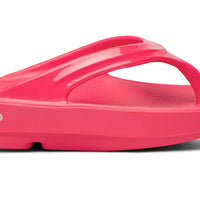 WOMEN'S OOFOS OOLALA SANDAL | NEON BERRY