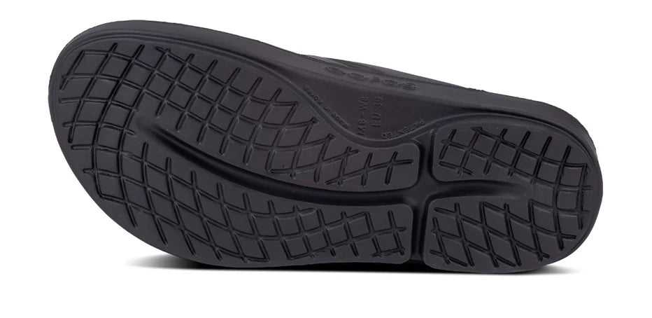 UNISEX OOFOS OORIGINAL SANDAL | BLACK