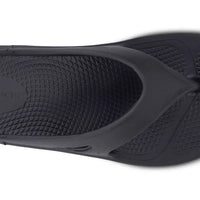 UNISEX OOFOS OORIGINAL SANDAL | BLACK