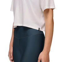 WOMEN'S PRANA EVERYDAY CROP TEE | SOFT WHITE