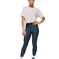 WOMEN'S PRANA EVERYDAY CROP TEE | SOFT WHITE