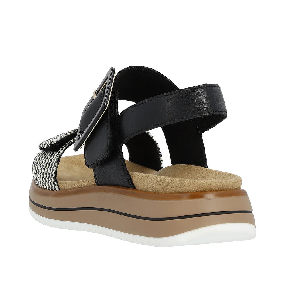 WOMEN'S REMONTE JOCELYN 53 | SCHWARZ-CREMA / SCHWARZ