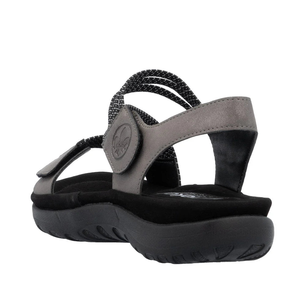 WOMEN'S RIEKER FRANJA 70 | MINERAL / SCHWARZ - WEISS
