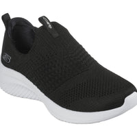 WOMEN'S SKECHERS SLIP-INS: ULTRA FLEX 3.0 SMOOTH STEP | BLACK