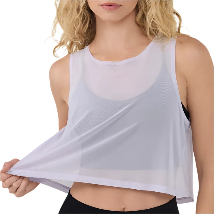 WOMEN'S TAVI FLATTER FLOW HI LO TANK | LAVENDER
