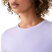 WOMEN'S TAVI RIBBED TEE | LAVENDER