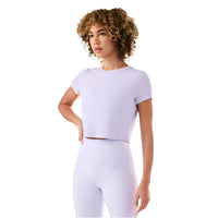 WOMEN'S TAVI RIBBED TEE | LAVENDER