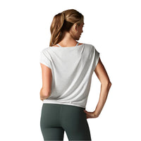 WOMEN'S TAVI VOYAGE BOATNECK TEE | ASH