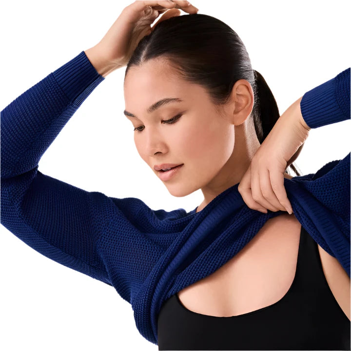 WOMEN'S TAVI WEST COAST SWEATER | DEEP NAVY