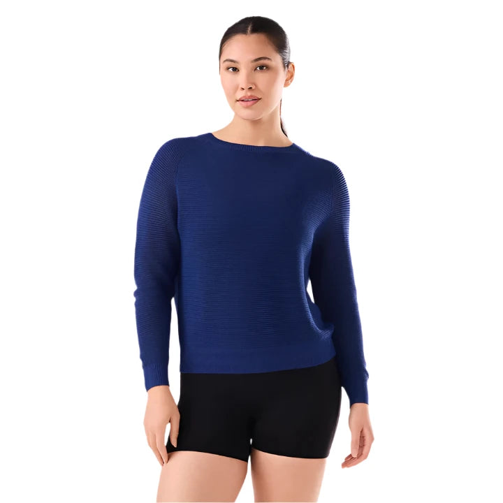 WOMEN'S TAVI WEST COAST SWEATER | DEEP NAVY