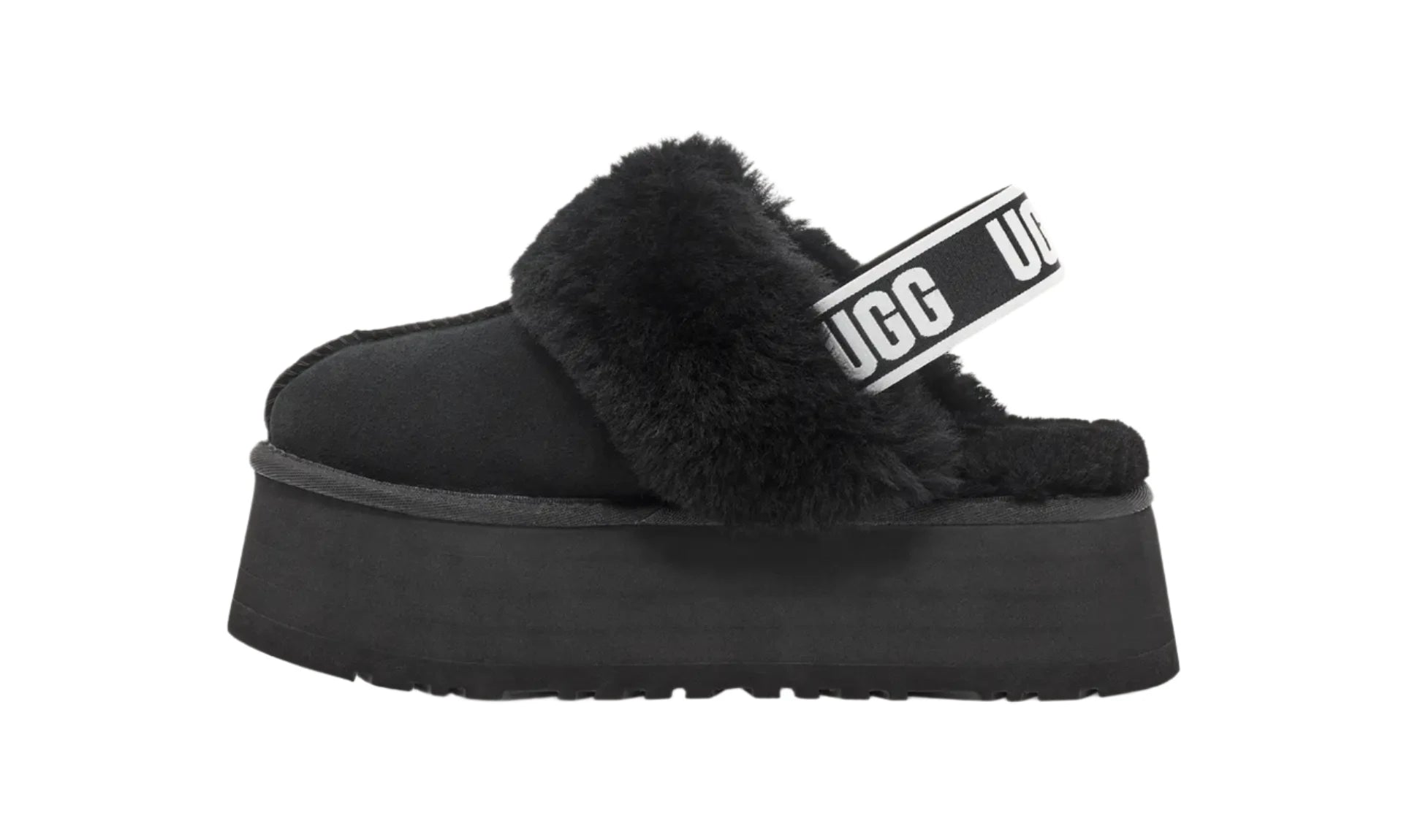 WOMEN'S UGG FUNKETTE | BLACK – Randy's Shoes