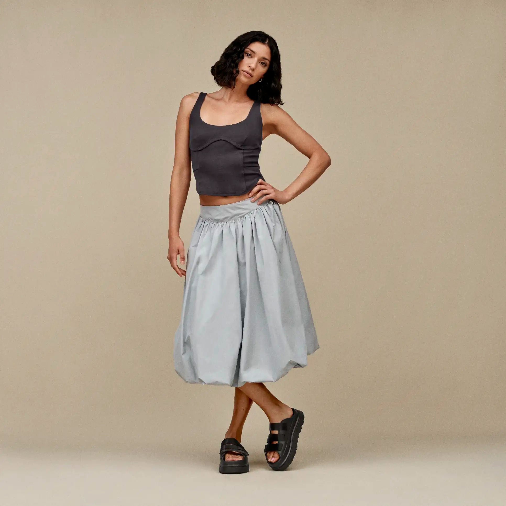 WOMEN'S UGG GOLDENGLOW SLIDE | BLACK – Randy's Shoes