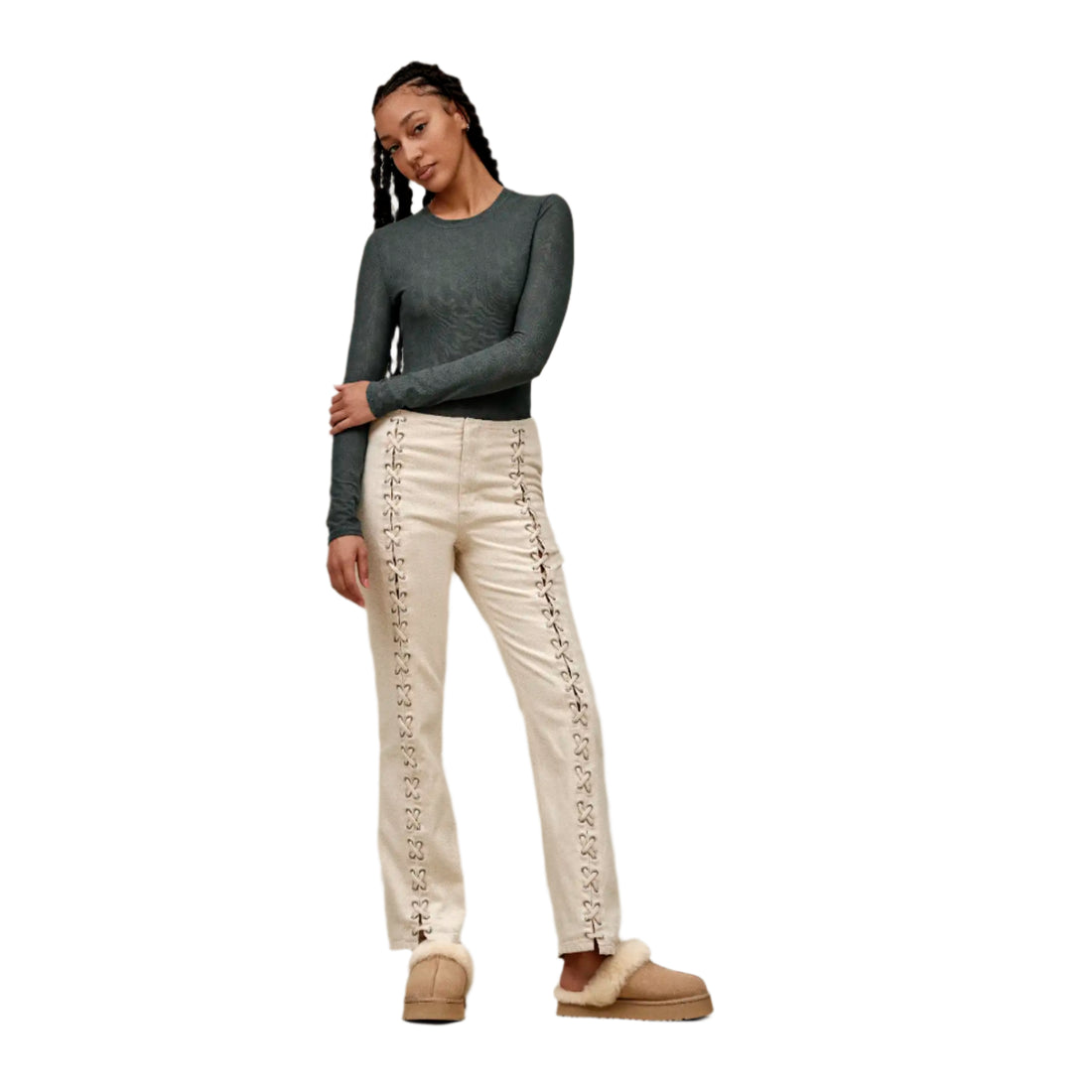 WOMEN'S UGG TALIAH LONG SLEEVE MESH | FORESTER