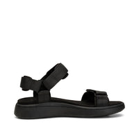 WOMEN'S WODEN LINE SANDAL | BLACK / BLACK