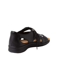 WOMEN'S ZIERA BARNETT | BLACK LEATHER