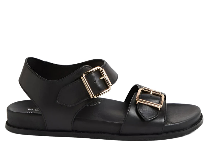 WOMEN'S ZIERA HASTICE | BLACK LEATHER
