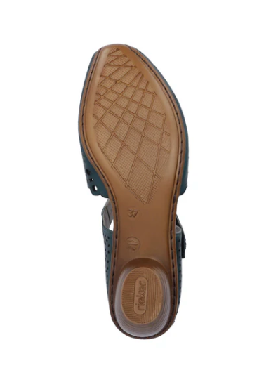 WOMEN'S RIEKER MIRJAM 53 | NERO / BLACK PATENT