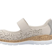 WOMEN'S RIEKER NIKITA 99 | PERLE / CEMENT / PERLCREME