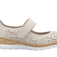 WOMEN'S RIEKER NIKITA 99 | PERLE / CEMENT / PERLCREME