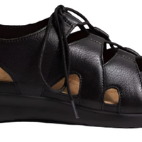 WOMEN'S ZIERA BARNETT | BLACK LEATHER