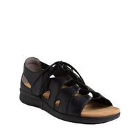WOMEN'S ZIERA BARNETT | BLACK LEATHER