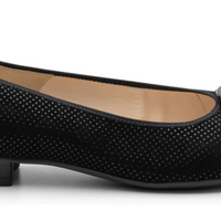 WOMEN'S ARA BAMBI FLAT | BLACK PUNTIKID
