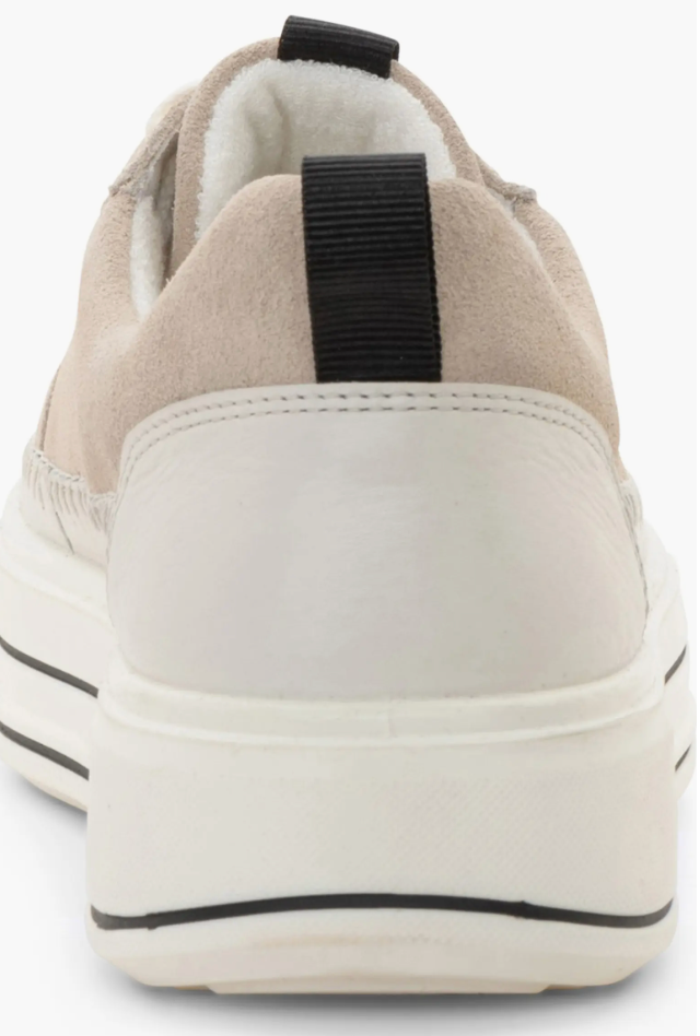 WOMEN'S ARA CORSICA SNEAKER | CREAM / SHELL