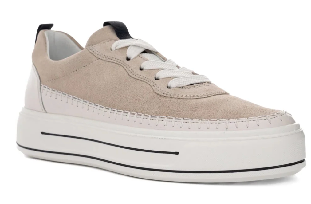 WOMEN'S ARA CORSICA SNEAKER | CREAM / SHELL