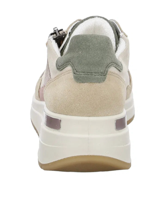 WOMEN'S ARA GARDENIA SNEAKER | SAND / SHELL / MOON