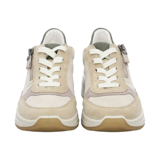 WOMEN'S ARA GARDENIA SNEAKER | SAND / SHELL / MOON