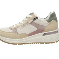 WOMEN'S ARA GARDENIA SNEAKER | SAND / SHELL / MOON