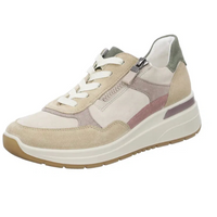 WOMEN'S ARA GARDENIA SNEAKER | SAND / SHELL / MOON