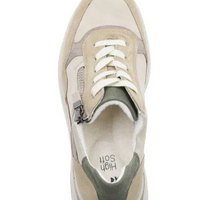 WOMEN'S ARA GARDENIA SNEAKER | SAND / SHELL / MOON