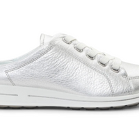 WOMEN'S ARA ORLANDO SLIP-ON SNEAKER | SILVER