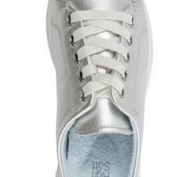 WOMEN'S ARA ORLANDO SLIP-ON SNEAKER | SILVER