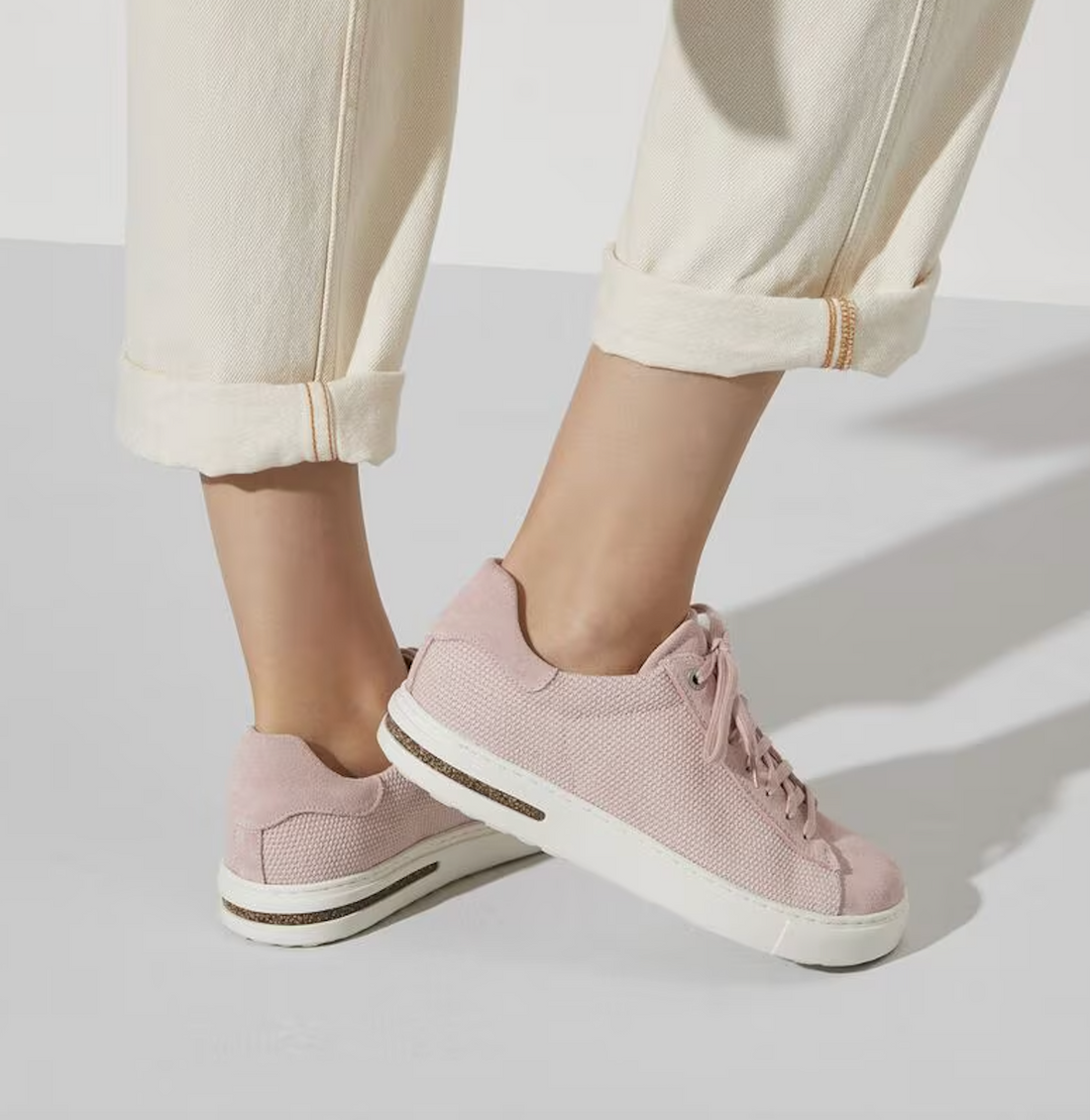 WOMEN'S BIRKENSTOCK BEND LOW | SOFT PINK CANVAS