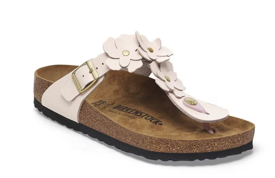 WOMEN'S BIRKENSTOCK GIZEH FLOWER | LIGHT ROSE