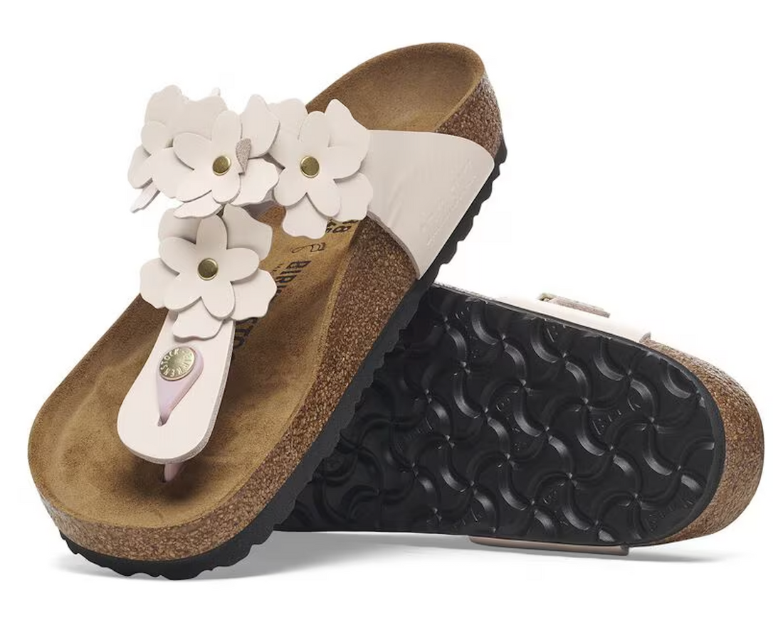 WOMEN'S BIRKENSTOCK GIZEH FLOWER | LIGHT ROSE