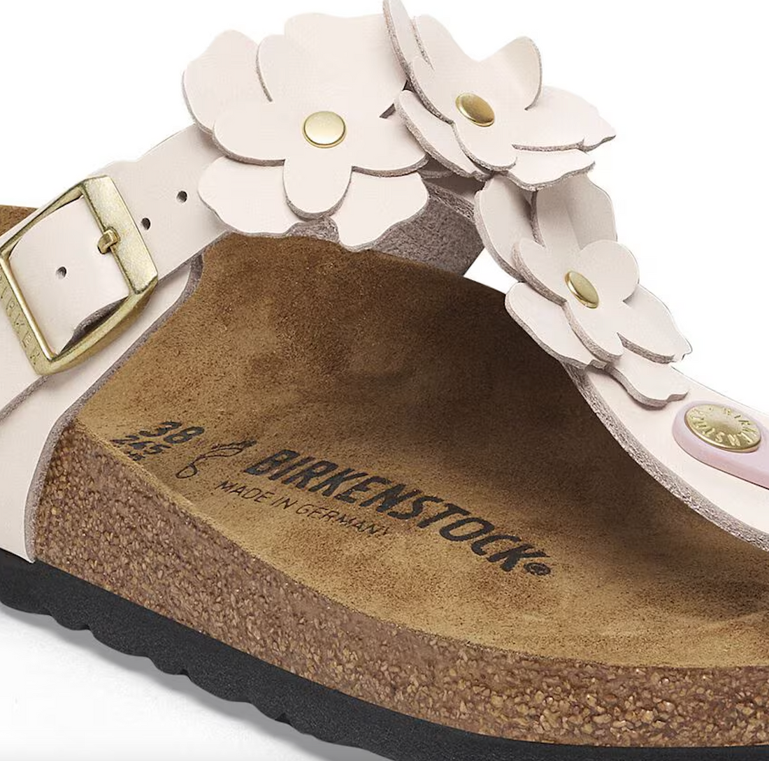 WOMEN'S BIRKENSTOCK GIZEH FLOWER | LIGHT ROSE
