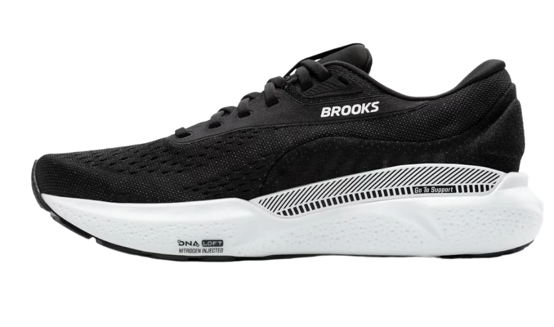 WOMEN'S BROOKS ADRENALINE GTS 24 | BLACK / WHITE