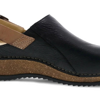 WOMEN'S DANSKO MERRIN | BLACK WAXY MILLED MULE