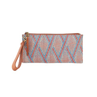 WOMEN'S HOBO VIDA WRISTLET | SUNSET RAFFIA MULTI WEAVE WITH LEATHER TRIM