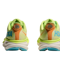 WOMEN'S HOKA CLIFTON 9 | LETTUCE / SOLAR FLARE